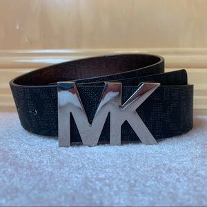 MICHAEL Michael Kors Women’s Leather Logo Belt